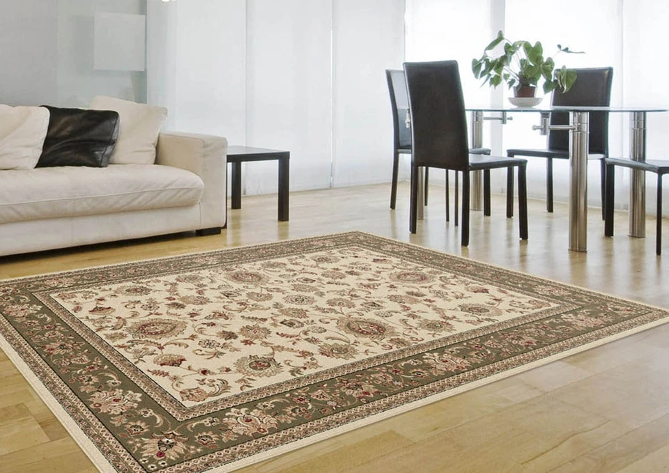 Pergaminhos bordados persas tradicionais 2x7 borda real: 2' 3" x 7' 3" - Imagem 3 de 3