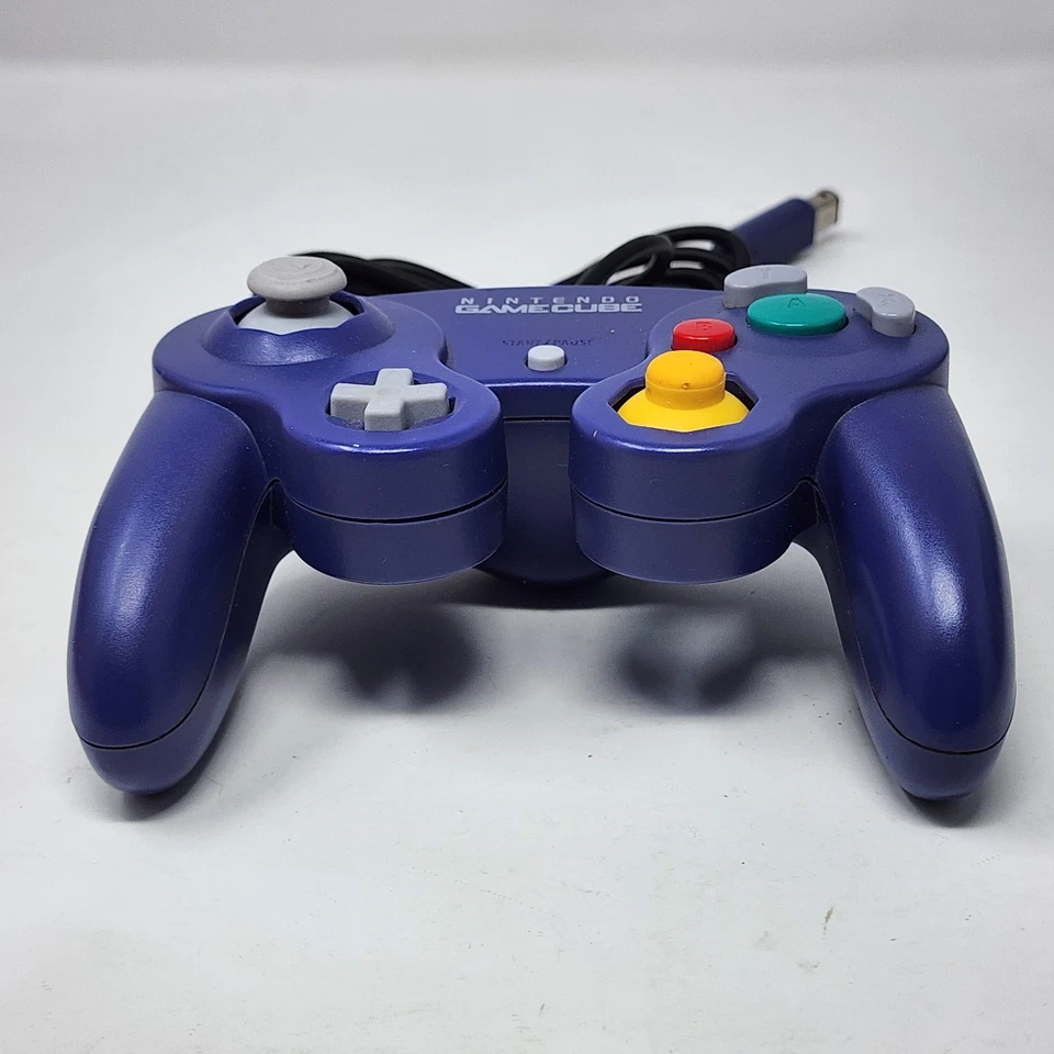 Nintendo GameCube Indigo Controller Official Good Condition - Image 4 of 4