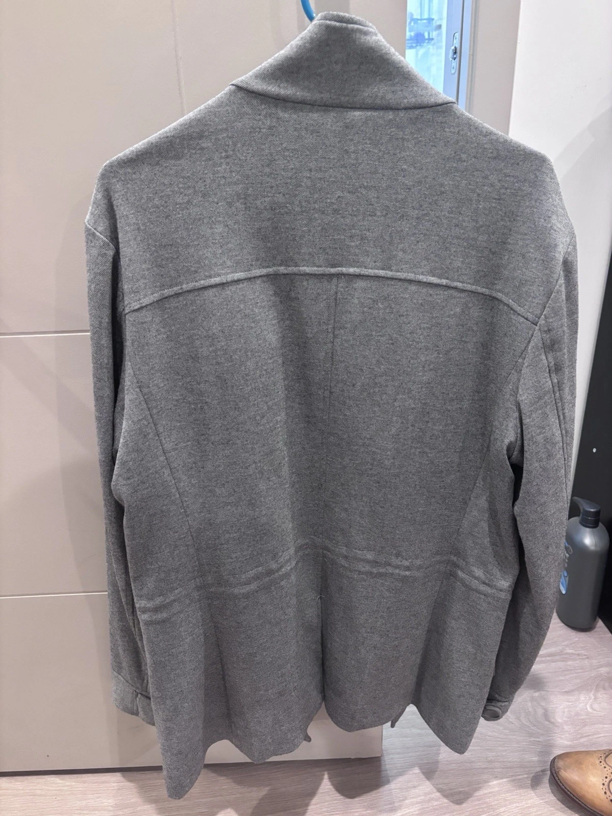 State & Liberty Men’s Knit Field Jacket Size Large Grey image 3