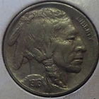 1916 Buffalo Nickel Full Horn Philadelphia Mint Business Strike