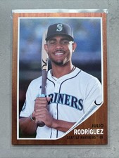 2025 Topps Heritage - 25th Anniversary Insert - Julio Rodriguez - Holographic