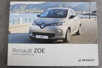 Renault ZOE - Bedienungsanleitung ''09-2016''Betriebsanleitung - Handbuch