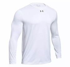 Under Armour Heat Gear Mens 4XL Loose White Long Sleeve Shirt Top NWT 1305776 | eBay