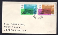 New Hebrides - 1966 WHO New Headquarters First Day Cover