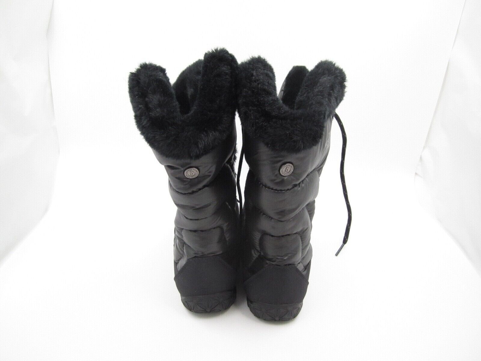Women's The North Face Goose Down Nutse Fur IV Winter Black Botts Sz 5.5US thumbnail 8