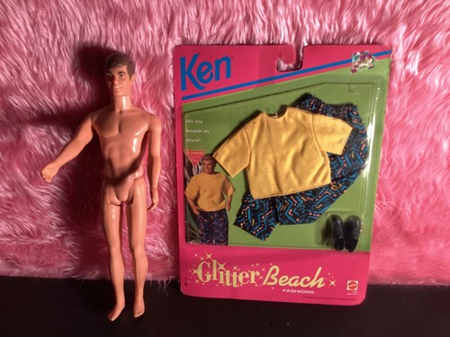 VTG Mattel Mod Good Lookin’ Talking Ken Doll With NRFP Outfit Brown Hair 1969