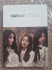 LOONA Fan Sign Event HEEJIN HYUNJIN HASEUL Album Autographed Hand Signed Post it