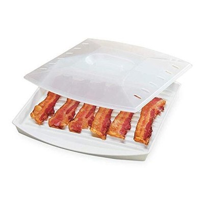  Prep Solutions Microwavable Bacon Grill, 1 Piece Standard White