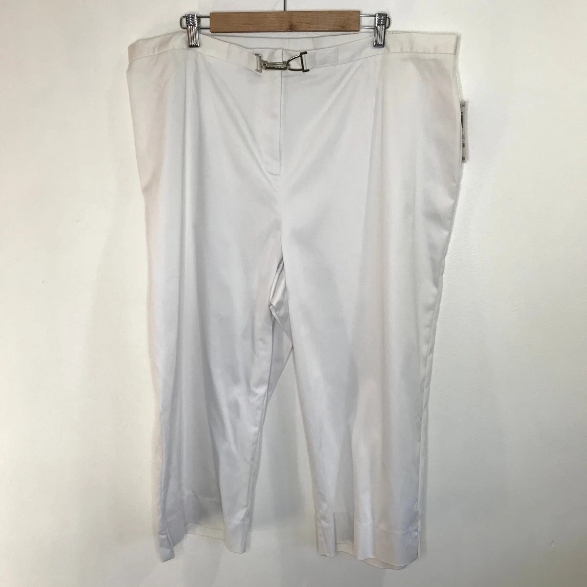 Stretch capris top elastic waist