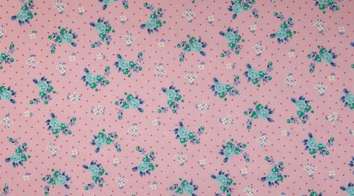 Rosen & Nadel Punkte Blumen Design – Bedruckt Polycotton Stoff - Feder - Bild 17 von 20