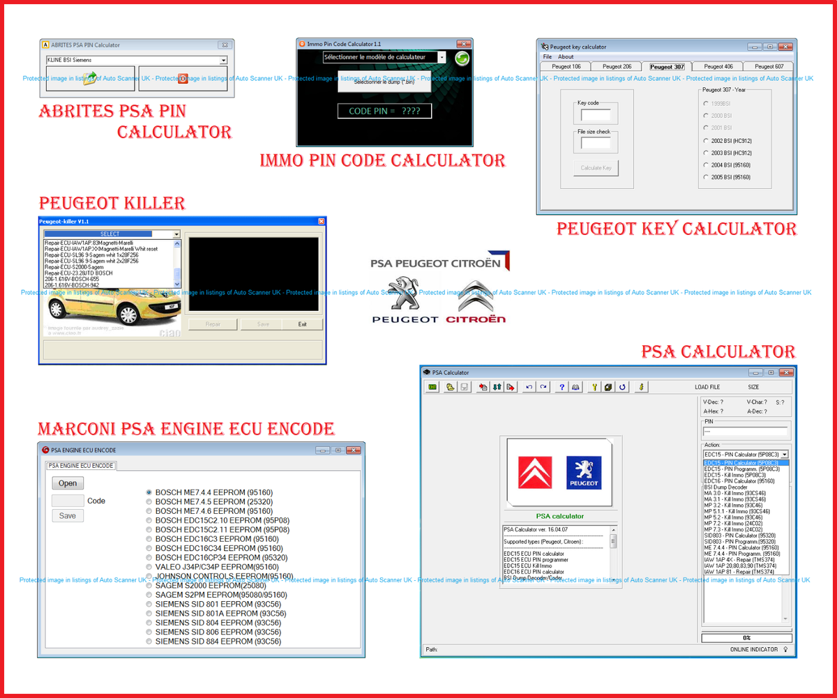PSA ENGINE ECU ENCODE: O Poder De Programação E Criptografia Para O Grupo Psa