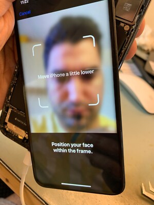 iPhone 12/12pro/12 ProMax Face ID detected with the TrueDepth