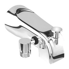 Tub Spout with Diverter Bathtub Faucet Shower Diverter Chrome Fits Threaded 1/2"