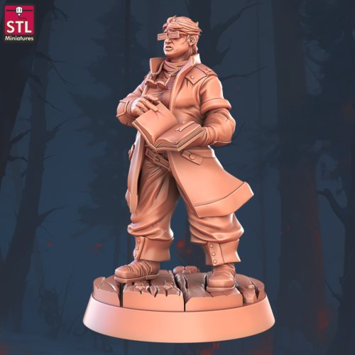 Juego de libros y tomos de miniaturas STL impresos en 3D 28 - 32 mm juegos de guerra D&D - Imagen 8 de 17
