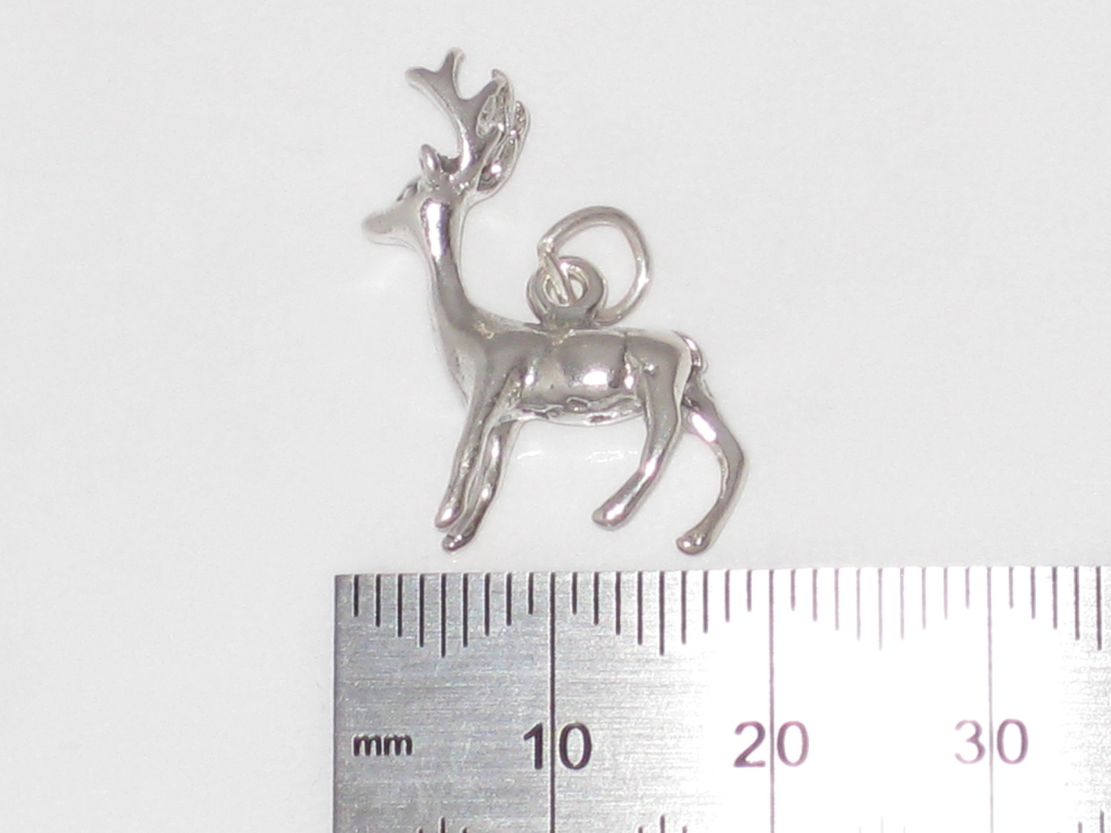 Ciondolo in argento sterling con testa indiana Nickel .925 x 1