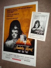 AUDREY ROSE Original 1977 One-Sheet & Pressbook - Anthony Hopkins & Marsha Mason