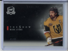 Mark Stone 2021-22 Upper Deck The Cup 48/49 The Show #SB-20 Knights