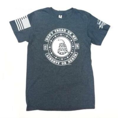 Don't Tread On Me Heather Grey T Shirt