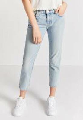 Jean Droit Current/Elliott Cropped Indigo Clair - Taille 23, Neuf Avec étiquette