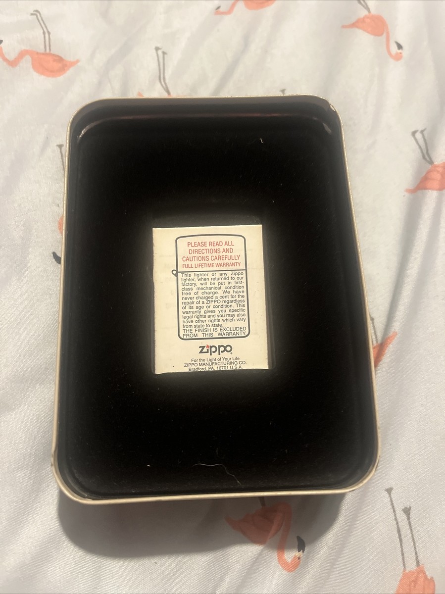 1993 Vintage Zippo The 1935 Varga Girl Collectible Of The Year