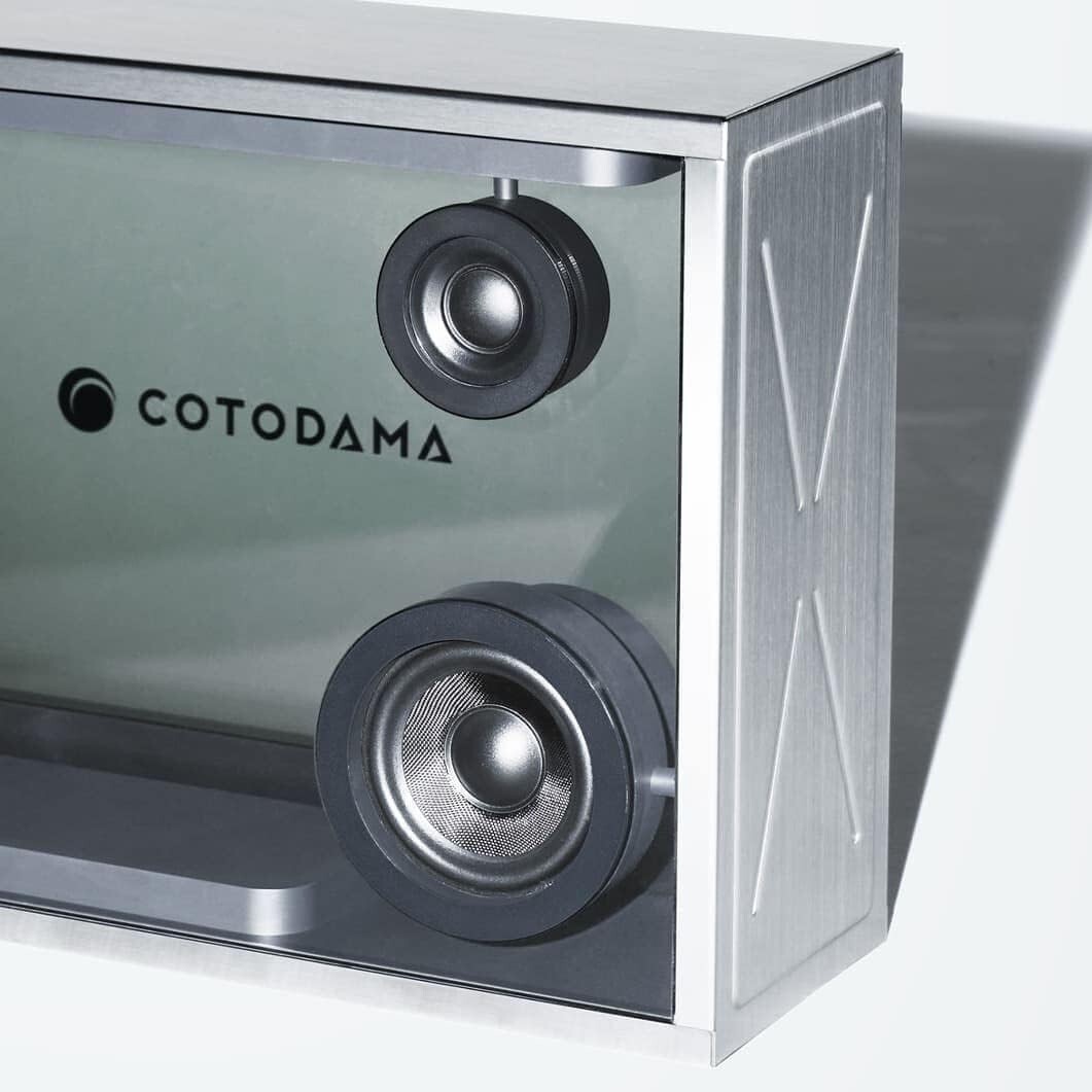 Cotodama Lyric Speaker Box LSB-2 Smart Speaker Silver SUS304 Cotodama Lyric Speaker Box LSB-2 Smart Speaker Silver SUS304