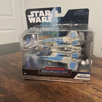 Star Wars Micro Galaxy Squadron Fang Fighter Series 6 0125 Mandalorian Fleet