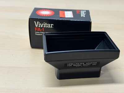 New in Box Vivitar FA-1 Lens/Filter Adapter for 283 Flashgun (AB50)