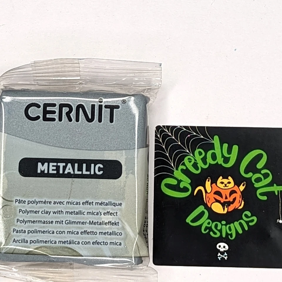 Cernit Metallic Silver 080 56g