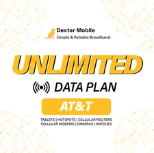 Unlimited 5G Data Plan SIM or eSIM for AT&T | Tablet | Hotspot | Router & More