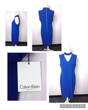 Calvin Klein Dress Women's 12 Blue NWT #W2740