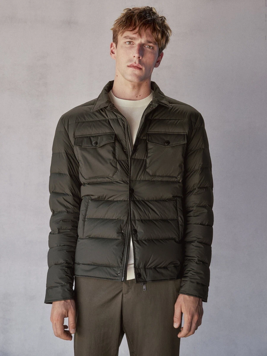Massimo dutti quilted down jacket hotsell