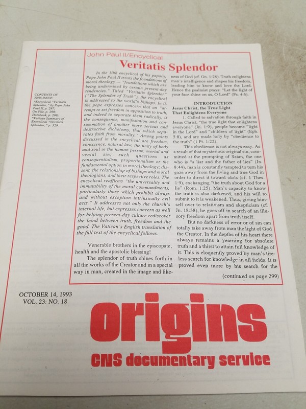 Origins Vol 23 # 18 Oct 14, 1993
