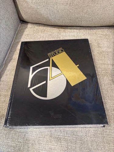 Studio 54 by Bob Colacello and Ian Schrager 2017, Hardcover New And Sealed