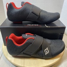 peloton Altos Cycling Shoes Men s Size 10.5 Black/red NEW