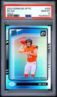 2024 Panini Donruss Optic Bo Nix Holo Prizm Rated Rookie #209 PSA 10 Gem Mint