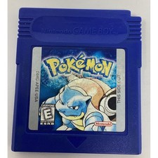Nintendo Game Boy Pokemon Blue Version Cartridge Authentic USA