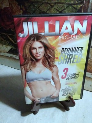 Jillian Michaels Beginner Shred DVD 2014 Fitness Workout Program - Very Good