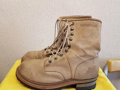 Caterpillar Damenstiefel Leder Obermaterial ölbeständige Sohlen Größe UK 7