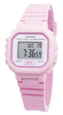 Casio Digital Alarm Chrono Illuminator Grau Zifferblatt LA-20WH-4A1 WR Damenuhr - Bild 1 von 3