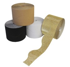 Corrugated Border Rolls  School Display Pre-Packs of 4