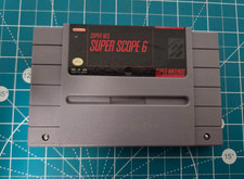 Super Scope 6 - Super Nintendo SNES Cartridge Only Tested Game