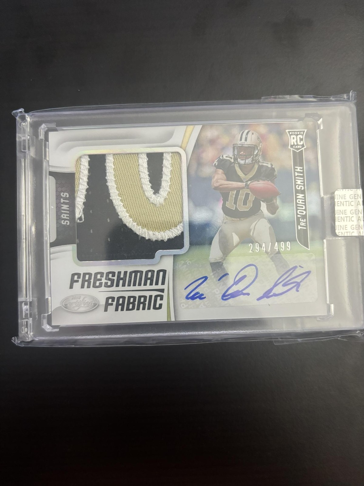 2018 Panini Certified #235 Tre'Quan Smith #/499