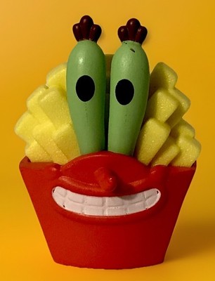 Spongebob Squarepants F.U.N. with Food Krabby Fries 1'' Figure New Opened Bag