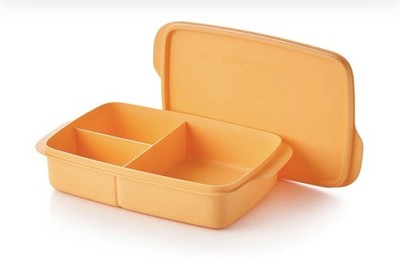 Tupperware ECO+ Lunch Pausen Box 1 L orange Neu& OVP