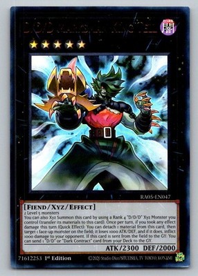 D/D/D Marksman King Tell (Ultra Rare) RA05-EN047 Rarity Collection 5 Yu-Gi-Oh NM