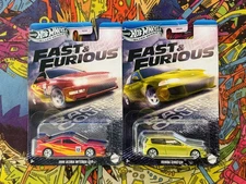 2025 Hot Wheels Fast & Furious Acura Integra + Honda Civic EG Green Lot/Set X2