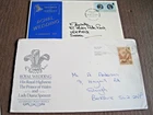 Guernsey 1973/82 2 Royal Wedding covers, one a FDC....6/48