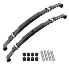 For EZGO TXT 1996-2013 Golf Cart Heavy Duty Rear Leaf Springs Set of 2 