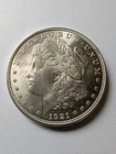 1921-P Morgan Silver Dollar, 90% Silver, Frost Silver, AU coin