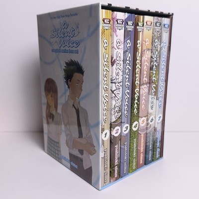 A Silent Voice Complete Series Box Set Manga Vol 1-7 Yoshitoki Oima